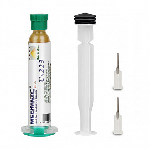 MECHANIC UV-223 флюс для пайки шприц 10мл