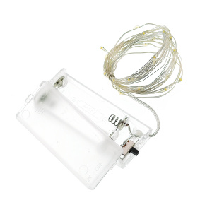 Огонек OG-LDG07 гирлянда LED Мультицвет (5м,2*AA) (УПАКОВКА 10ШТ)