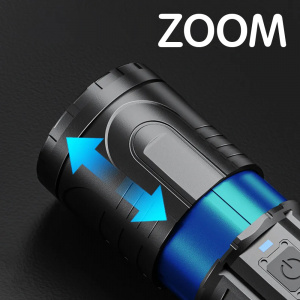 Фонарь ручной аккумуляторный, карманный Следопыт PT-FLR37