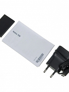 NOKIA 106 Черный телефон кнопочный (2G, 2SIM, TA-1114)