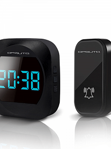 Звонок беспроводной сетевой 38 мелодий Орбита OT-HOC18 Черный