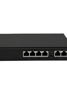 Коммутатор (свитч) на 4 POE ( 802.3af/at ) портов +2 Ethernet порта 100Mbs Орбита OT-VNP35