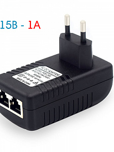 Адаптер PoE инжектор сетевой 15V/1А Орбита OT-APB117
