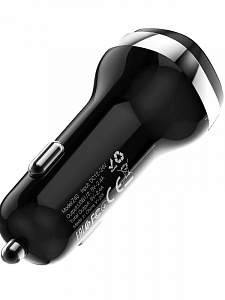 HOCO Z40 Черный ЗУ авто USB (5B,2400mA)