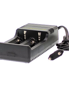 Зарядное устройство для аккумуляторов 18650 на 2 слота Орбита OT-APZ13