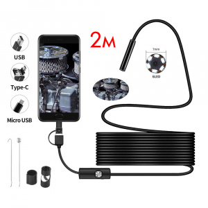 Орбита OT-SME13 эндоскоп (7мм, 640*480, 2м)