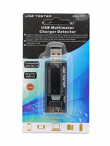 KEWEISI KWS-V21 USB тестер (3.5-20В, 3.3А)