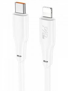 HOCO X93 Белый кабель PD20W (iOS Lighting-TYPE-C) 2м