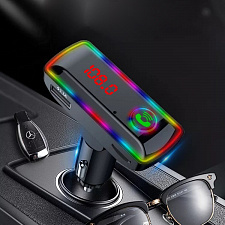 FM-модулятор трансмиттер автомобильный с Bluetooth TDS TS-CAF22