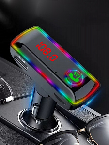 FM-модулятор трансмиттер автомобильный с Bluetooth TDS TS-CAF22