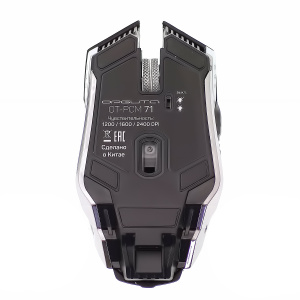 Орбита OT-PCM71 Серая игровая мышь беспроводная (USB, 2.4ГГц, аккум, 10м)