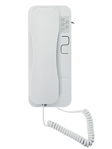 Трубка домофона белая для координатного домофона VIZIT (Визит), Metacom (Метаком), CYFRAL (Цифрал), с отключением звука Орбита OT-VNS09