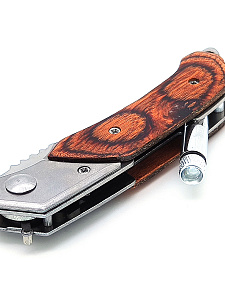 Патриот PT-TRK17 нож складной с фонариком (8/19,5см)