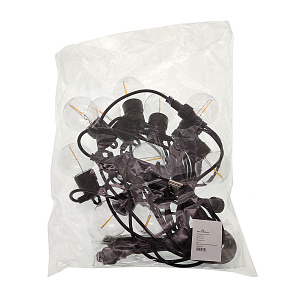 Гирлянда уличная светодиодная 10 лампочек 5м Огонёк OG-LDG24