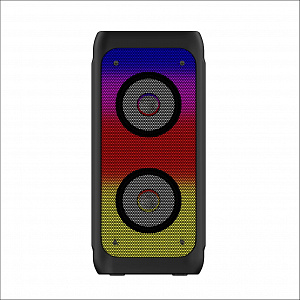 Колонка блютуз беспроводная с подсветкой и микрофоном Орбита OT-SPB142