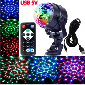 Световая установка Диско шар светодиодный Огонёк OG-LDS21