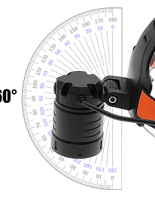 Фонарь налобный, фонарик аккумуляторный Следопыт PT-FLG51