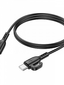 BOROFONE BX91 Черный кабель PD60W (TYPE-C-TYPE-C) 1м