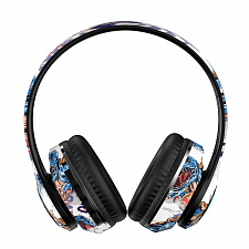 Наушники беспроводные Bluetooth с микрофоном и радио Орбита OT-ERB48 Белые