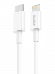 SENDEM M26 PRO кабель PD20W (iOS Lighting-TYPE-C) 1м