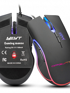 Орбита OT-PCM65 мышь проводная RGB (USB, 3200 dpi, оптическая, 7 кнопок)