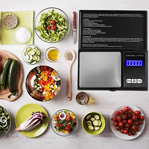 Весы кухонные электронные высокоточные мини до 100 г точностью 0.01 г Орбита OT-HOW06