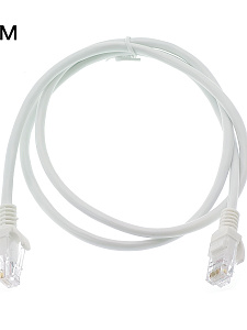 Патч-корд интернет кабель RJ-45 категория 5E, 5 метров Орбита OT-PCC12