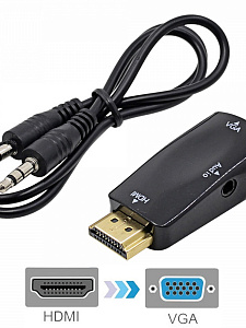 Переходник с HDMI на VGA конвертер Орбита OT-AVW20
