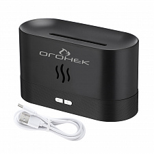 Огонек OG-HOM06 Черный увлажнитель воздуха (180мл,USB,RGB)