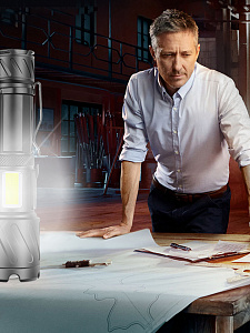 Патриот PT-FLR29 фонарь ручной (3L, 26650.,ZOOM)