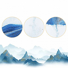 Песочная картина ночник интерьерный Огонёк OG-LDP34 Синий