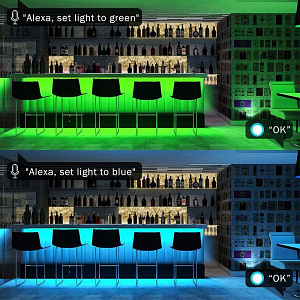 Огонек OG-LDL23 LED контроллер DC 5-24В (Wi-Fi, RGBW, 5PIN)