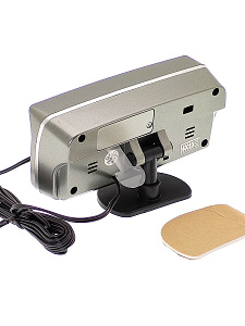 Часы автомобильные с подсветкой и термометром VST 7045