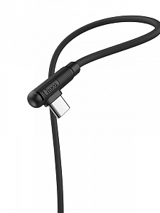 HOCO X46 Черный кабель USB 3A (TYPE C) 1м