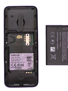 NOKIA 1050/105 Черный телефон кнопочный (2G, 1SIM, RM-908)