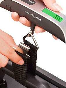 Весы для багажа электронные до 50 кг Орбита OT-HOW09