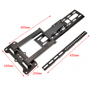 Кронштейн для телевизора настенный поворотный до 55 дюймов Орбита OT-HOD13