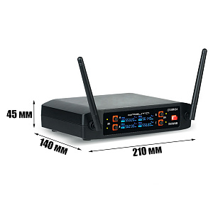 Микрофон караоке беспроводной набор 4 шт Орбита OT-ERM16