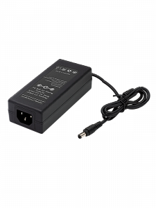 Блок питания 12В 5А универсальный адаптер сетевой со штекером 5.5х2.5 мм Орбита OT-APB37 Черный