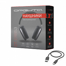 Наушники беспроводные Bluetooth с микрофоном и радио Орбита OT-ERB53 Серые