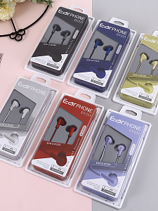 ELMCOEI EV-233 Белые наушники-гарнитура (3.5мм)