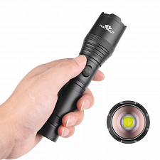 Патриот PT-FLR30 фонарь ручной (1L, 18650.,ZOOM)