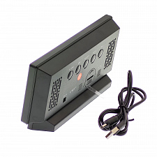 VST 897-1 Красные часы настольные (без блока)