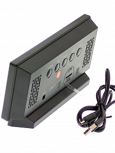 VST 897-1 Красные часы настольные (без блока)