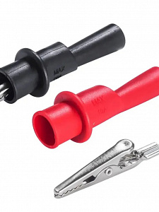 Щупы для мультиметра/тестера с крокодилами 10A 1000B Орбита OT-INM06