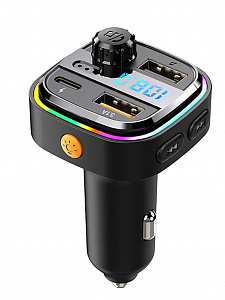 FM-модулятор трансмиттер автомобильный с Bluetooth TDS TS-CAF18