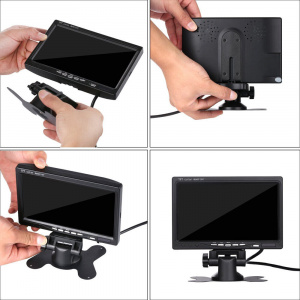 TDS TS-CAV31 Монитор автомобильный 2 канала (7",800*400,9-45В)