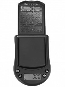 Весы электронные высокоточные мини до 100 г точностью 0.01 г Орбита OT-HOW04