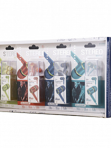 ELMCOEI EV-227 Белые наушники-гарнитура (3.5мм)