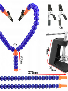 Третья рука для пайки 4 руки Помощник PM-INP22